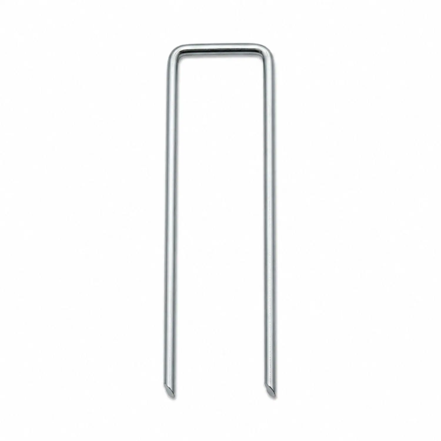 6 inch Landscape Sod Staples (9 Gauge Galvanized Steel) ~ Great for Hard Soil - 20% Thicker Than Competition - Trusted by Farmer