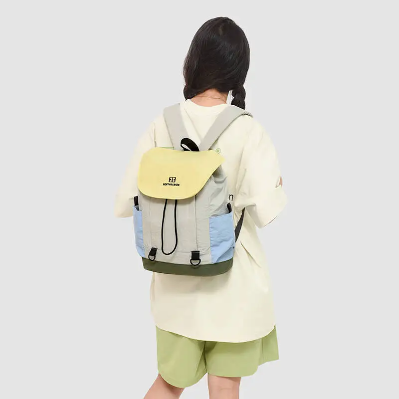 Shoulder Bag Outdoor Lightweight Double-Shoulder Backpack Stylish and Large-Capacity Commuter Bag Handbag Casual Shoulder Tote