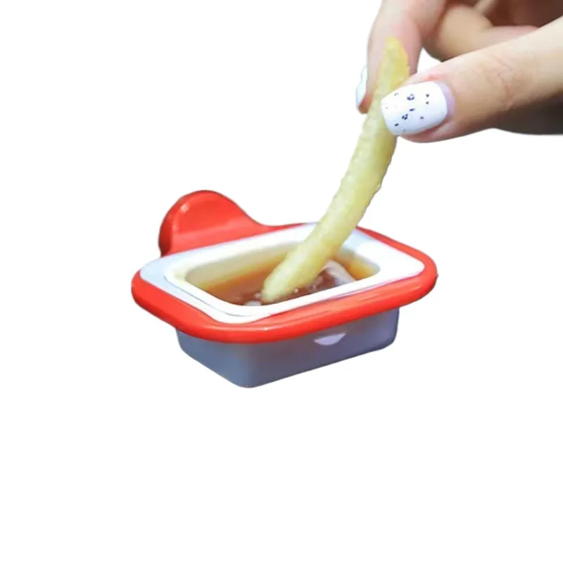 Car French Fries Cup Holder Multifunctional Storage Box Tomato Sauce Dipping