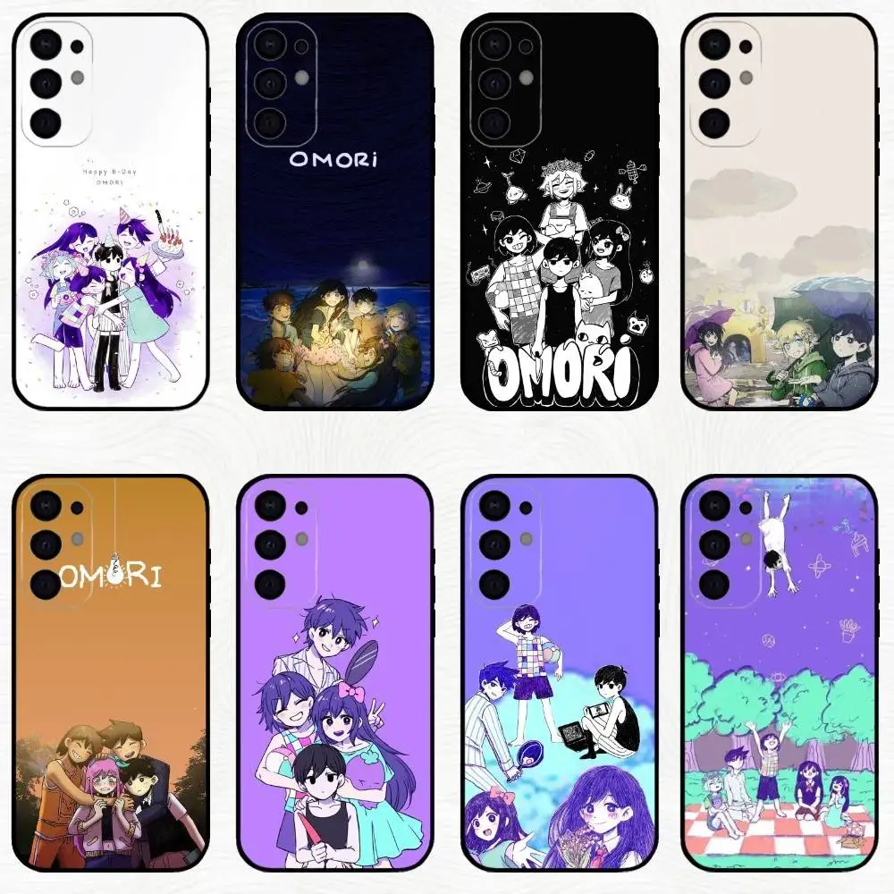 

O-Omori Game Phone Case For Samsung S25,S24,S23,S22,S21,S20,Plus,Fe,Lite,Others Black Cover