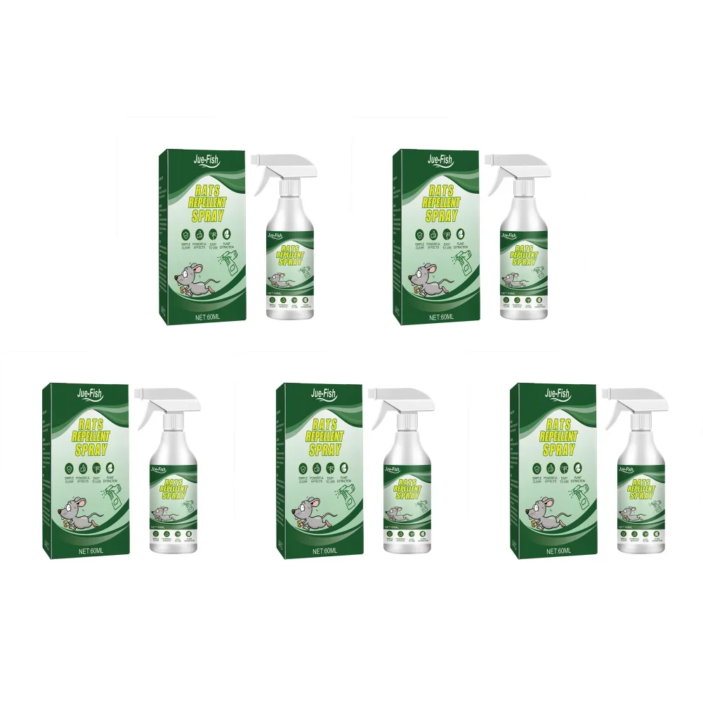 Auto Muis Spray Humane Muizenval Vervangende Olie Muizen Of Knaagdieren Repellent Spray Pepermunt Olie Extract Essentie Knaagdieren Repellent