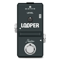 Rowin Guitar Looper Pedal Digital Loop Effect Pedals 10 Mins Loop Box Recording Time Rowin Bass Guitar Parts & Accessories
