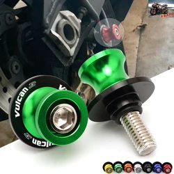 For KAWASAKI Vulcan S 650 VN650 2015-2023 2024 Swingarm Spools Sliders Stand Screws CNC Accessories M10 Bolts 1 Pair