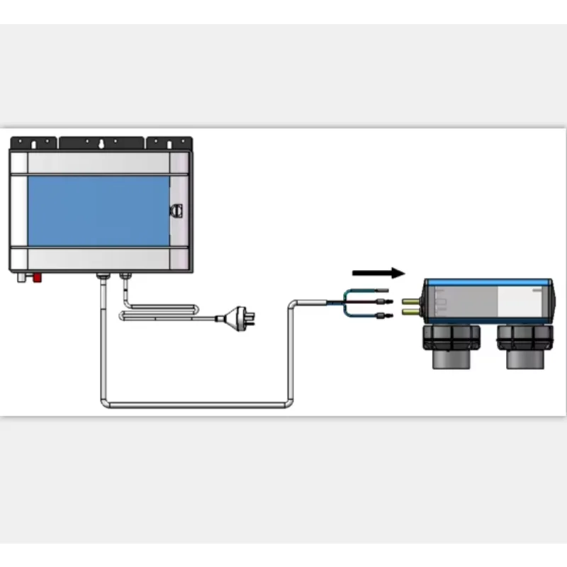 

Factory Delivery New Products Top Quality Swimming Pool Salt Water System Automatic Professional Salt Chlorinator