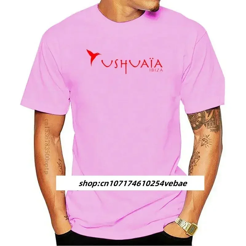 New T-SHIRT USHUAIA IBIZA TANZ SPAIN DISCO SPACE TECHNO-DJ T-SHIRT Harajuku Tops Fashion Classic Unique t-Shirt gift