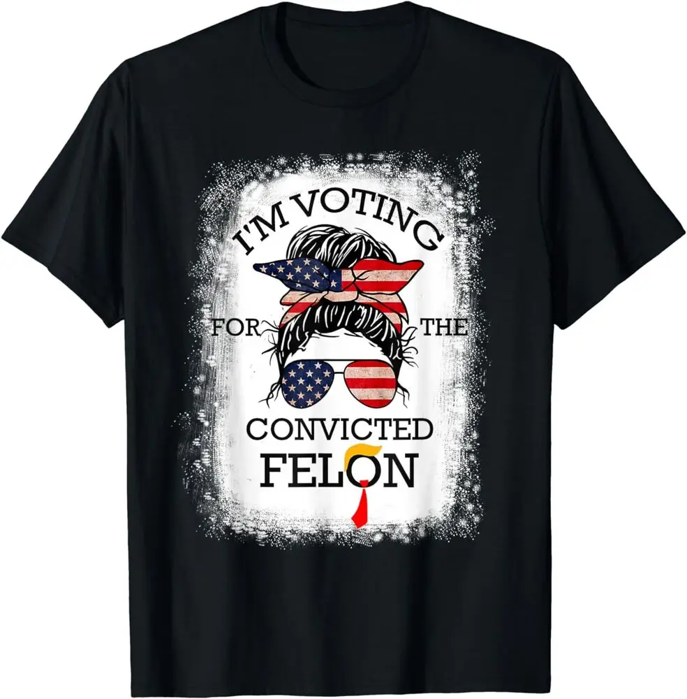 

Trump 2024 Convicted Felon, I'm Voting Convicted Felon 2024 Unisex T-Shirt