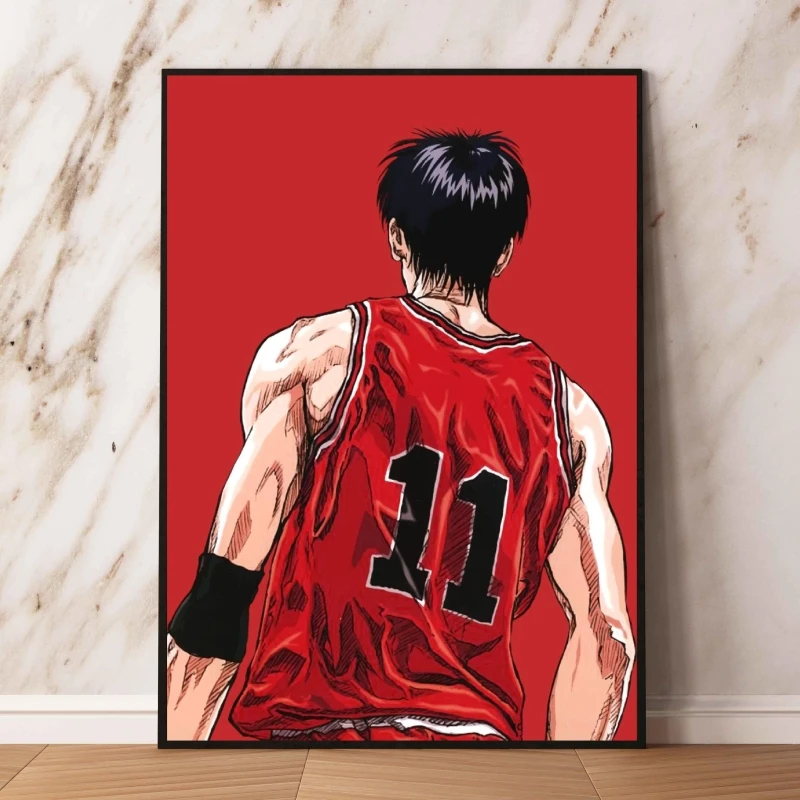 Canvas Wall Art Shohoku Sakuragi Rukawa Birthday Gifts Hanging Children's Bedroom Decor Modular Painting Modern Living Room