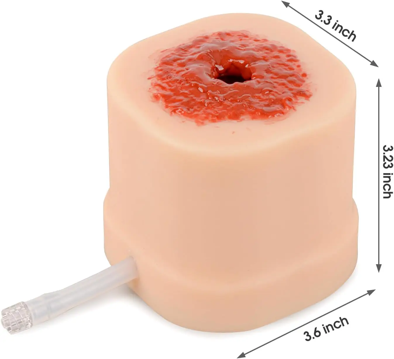 Ultrassist Gunshot Wound Packing Trainer Model Kit Bleed Control Hemostasis Practice  for Medical Education Training Use Only view 3