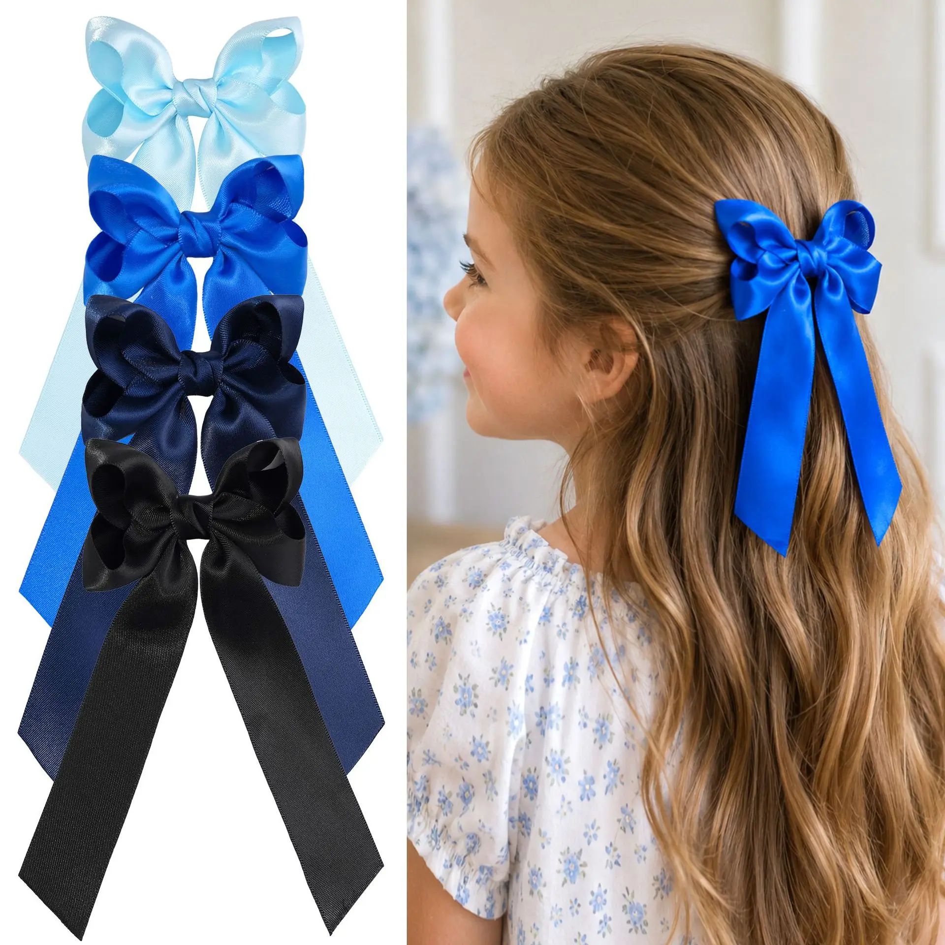 80-pcs-lot-314-twist-ribbon-bow-hair-clips-for-school-girls-streamer-hairpins-children-hairgrips