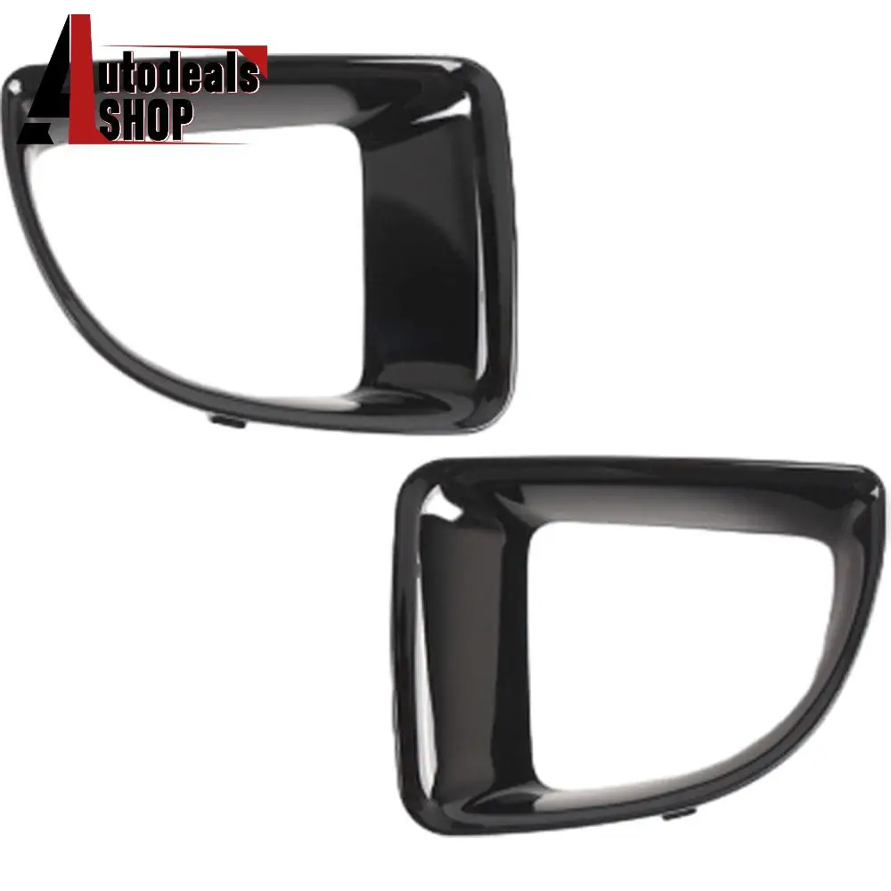 

For BMW Mini Cooper S R55/R56/R57/R58 2007-2014 Front Bumper Fog Light Air Duct Intakes Vents Cover Glossy Black 51117255118