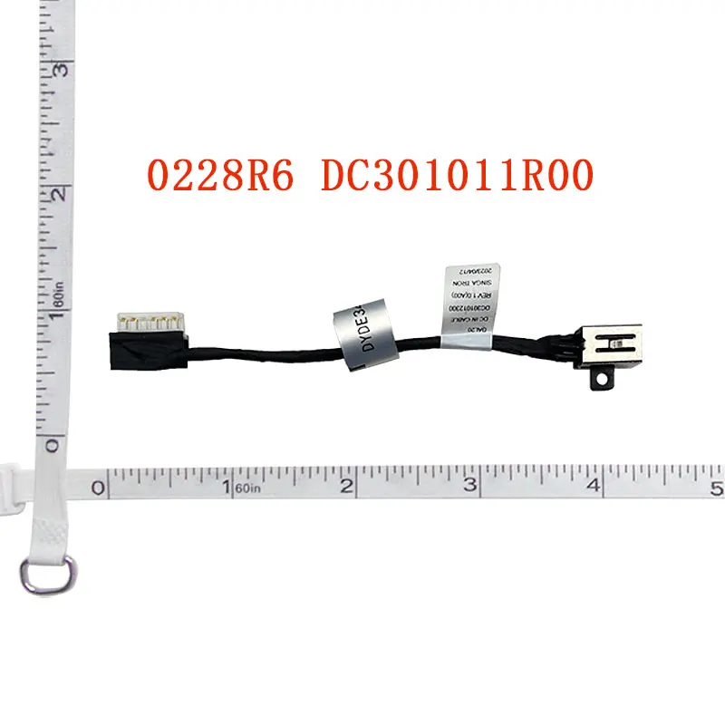 

AC DC POWER JACK Cable para for Dell Latitude 3480 3584 V3490 3490 3482 3580 3583 3590 E3490 E3590 V3590 Inspiron 3493 3593 3595