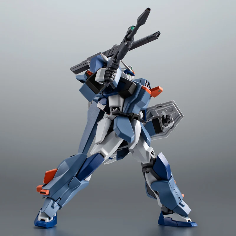 Original y genuino BANDAI ROBOT Spirits GAT-X102 Duel Gundam Assault Shroud Ver. A.N.I.M.E Figura de anime de acción muñeca estatuilla regalo