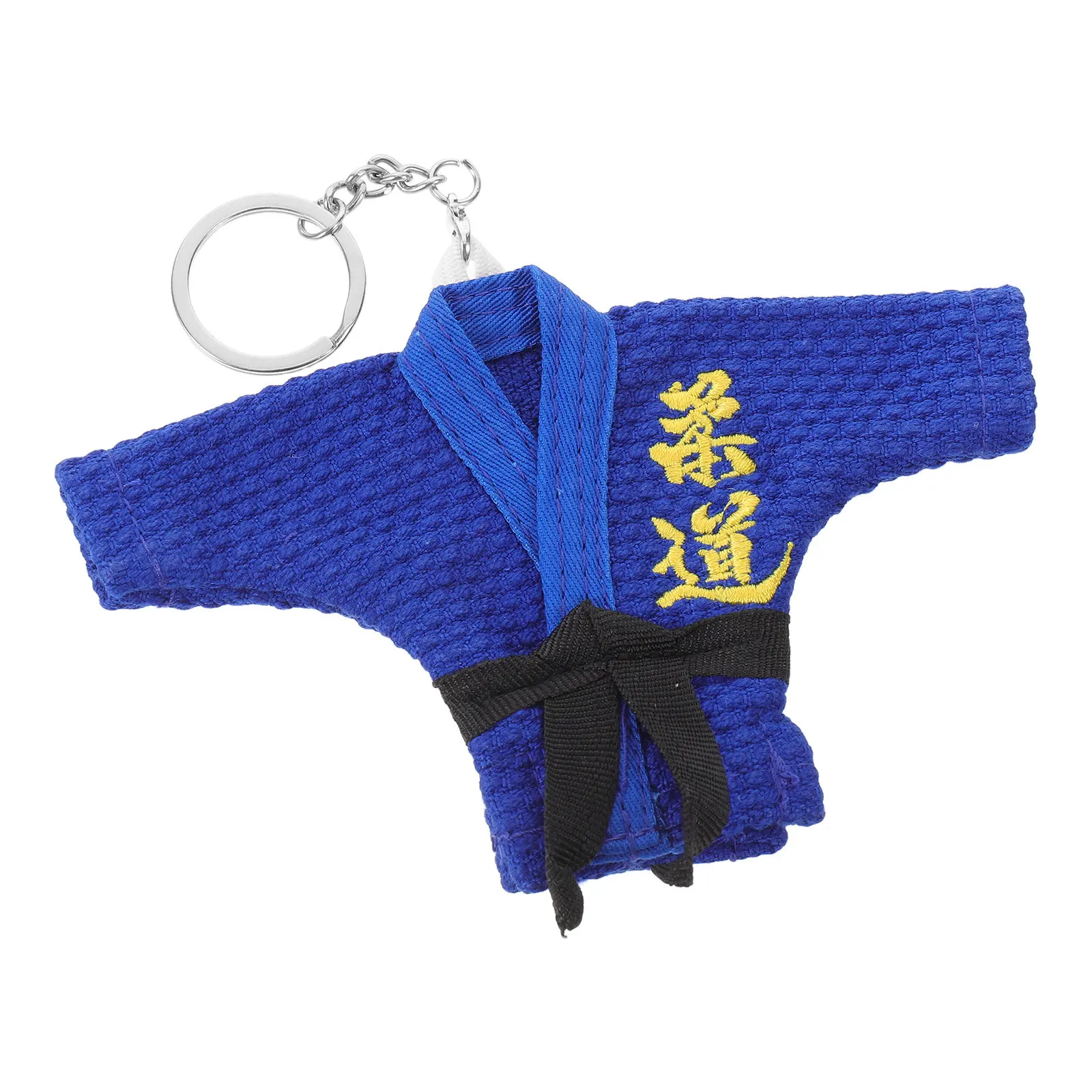 Martial Arts Keychain Uniform Mini Grappling Suit Charm Pendant Gift Martial Lovers Men Women Fight Suit Charm