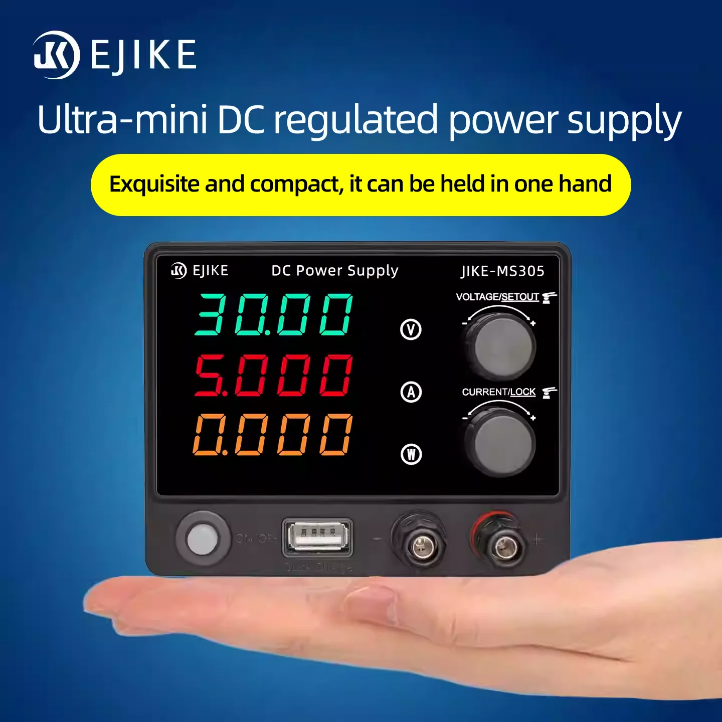 Adjustable Laboratory DC Power Supply Mini Phone Repair 30V 5A Four Digit Display Voltage Regulator Bench Switching Power Supply