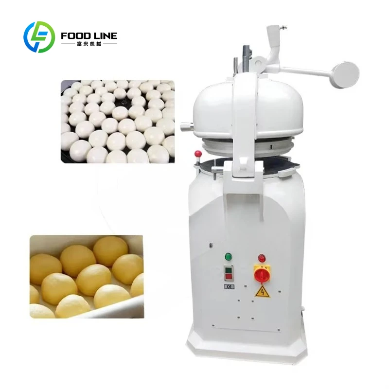 

Customized 30pcs 30-100g Dough Divider and Rounder Machine Semi Automatic Dough Dividing and Cutting Machine