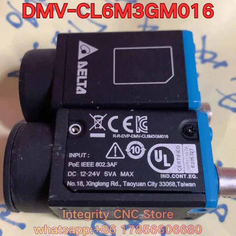 

Second-hand RR-DVP-DMV-CL6M3GM016 DMV-CL6M3GM016 industrial camera rare model function test is normal