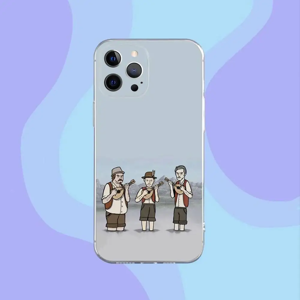 Чехол для телефона Game R-Rusty Lake для iPhone 16,15,14,13,12,11 Pro, Max, Plus, X, XS, XR, SE, мини-прозрачный силиконовый мягкий чехол