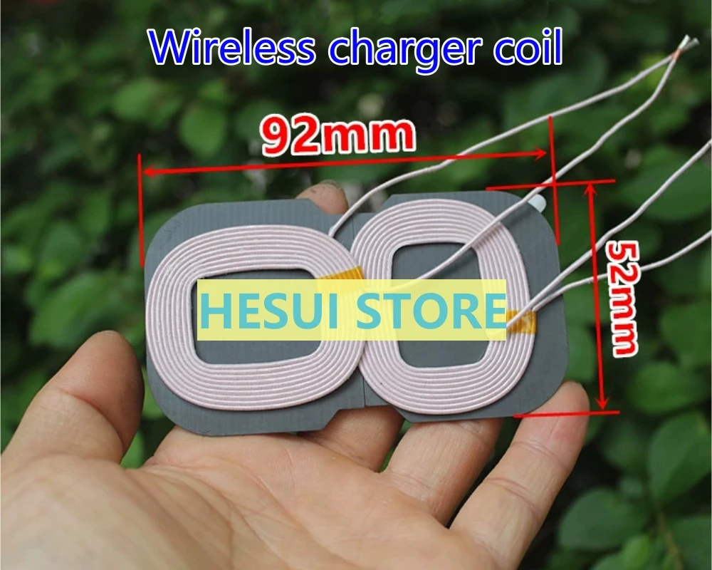 Bobina del trasmettitore del caricatore wireless da 2 pezzi