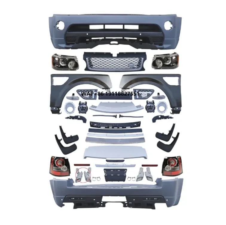

Auto Accessories Supplier Headlights Front Grille Trim Bumper Guard Universal Car Exterior Accessories Body protection Kit