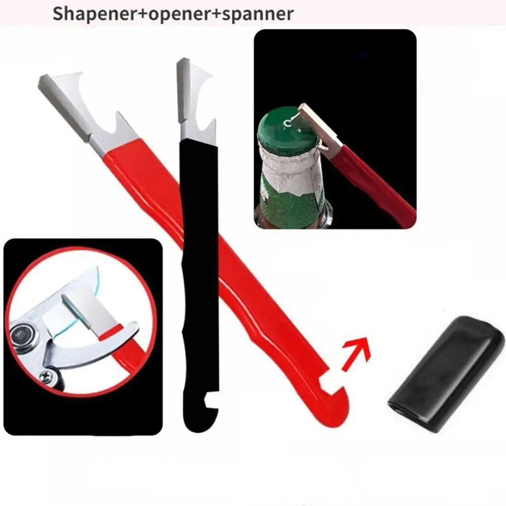 Durable Multifunctional Garden Tool Sharpener Carbide Mini Handheld Sharpener Sharpening Tool for Keeping Pruners Blades Acute