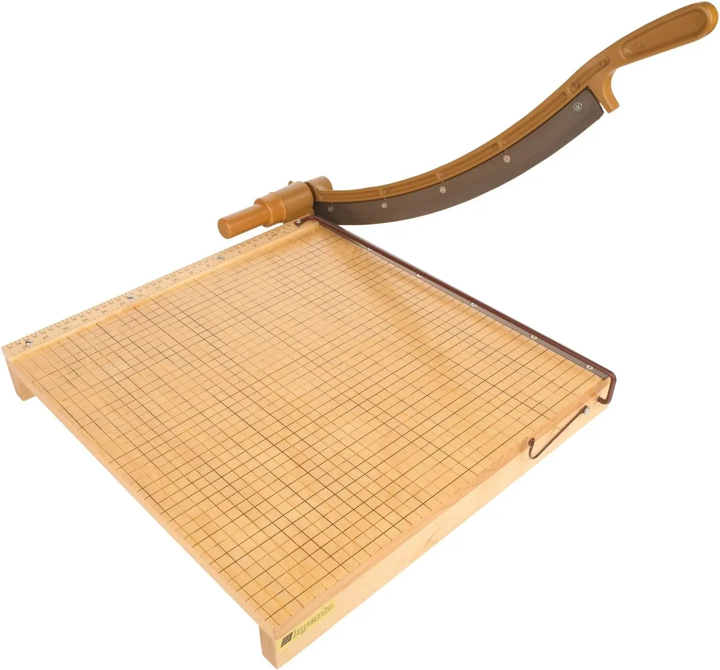 

Paper Cutter Guillotine Trimmer Eighteen Cut Length Fifteen Sheet Capacity