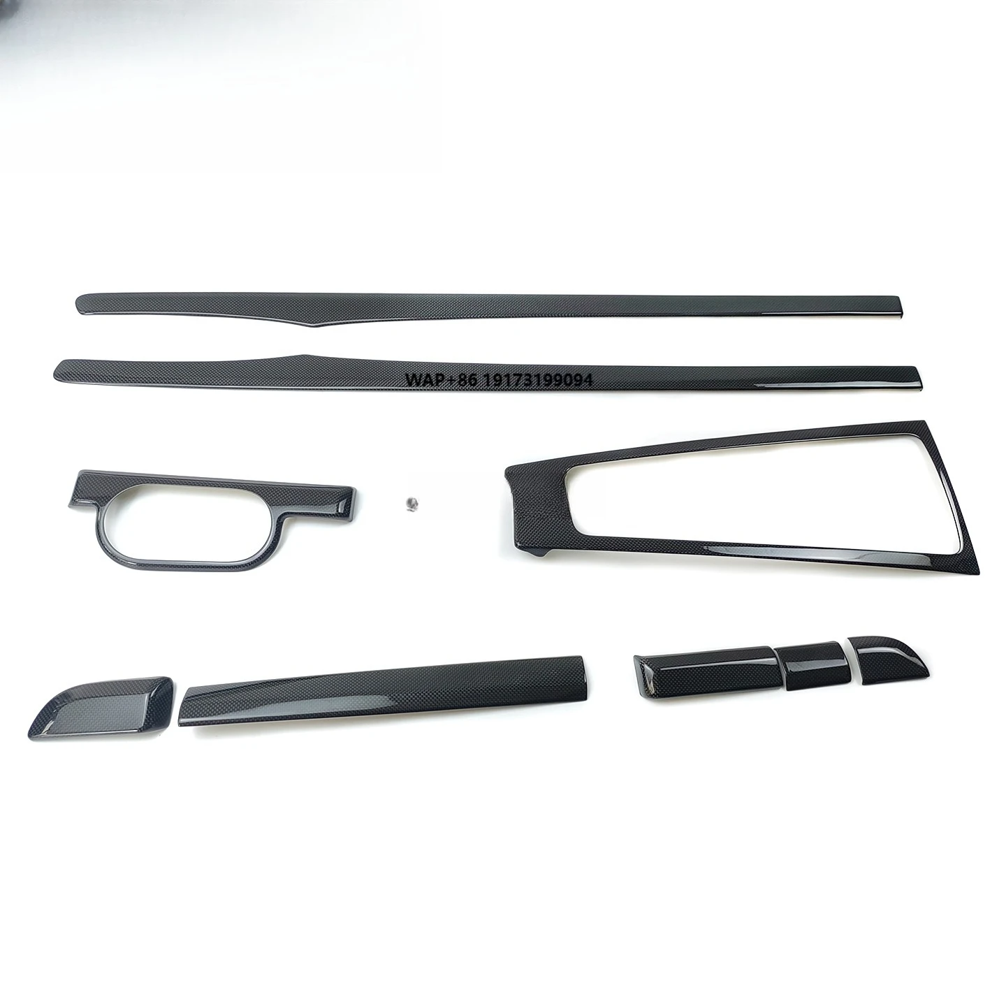 

Dry Carbon Fiber Paste-on Style Interior Retrofit Kit for 718 981 991Boxster Right Hand Drive RHD Trims