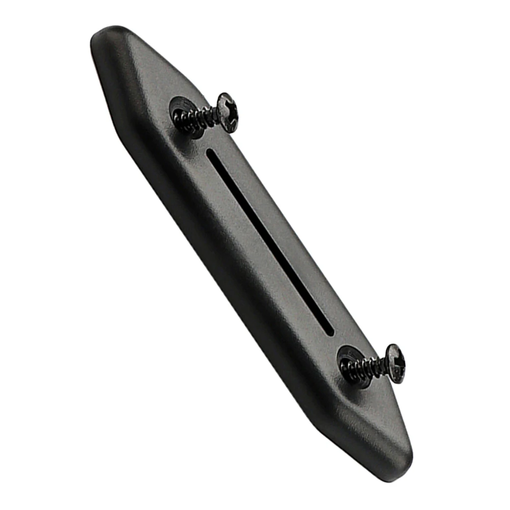

Guitar Pickguard Electric Panel Black GN604 Durable Installation Compatible Brands Guitar Lever Switch Plate Accessories