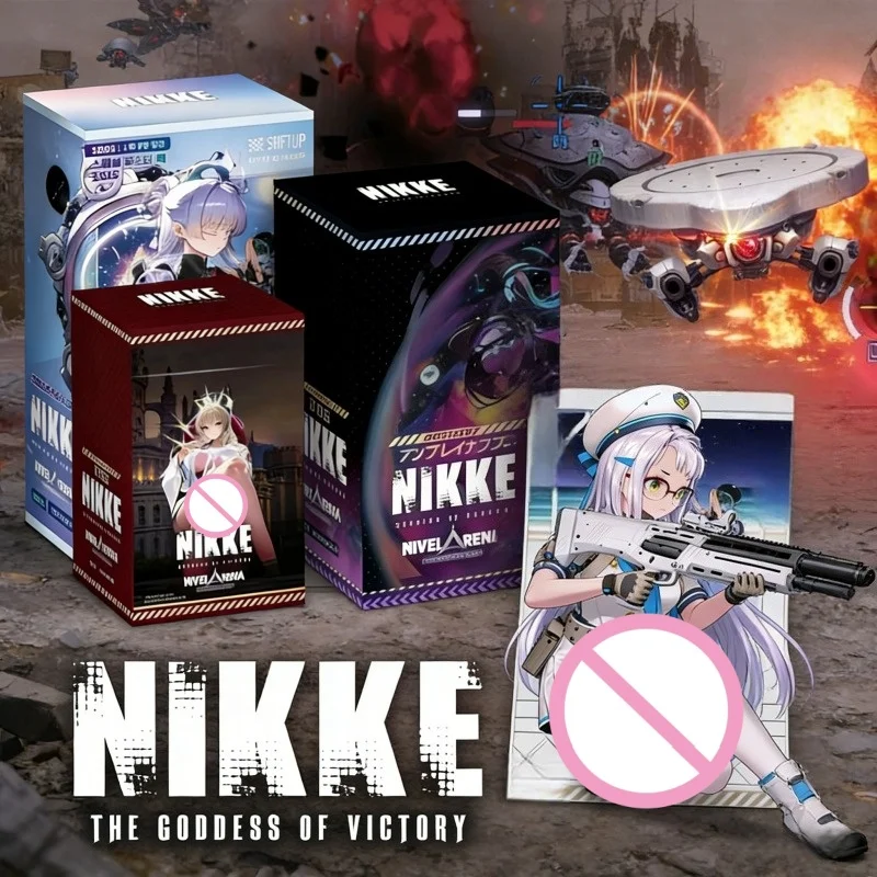 

Goddess Of Victory Nikke Shift Up Official Korean TCG Booster Box BT02 BT03 SB01 Authentic Collectible Trading Cards