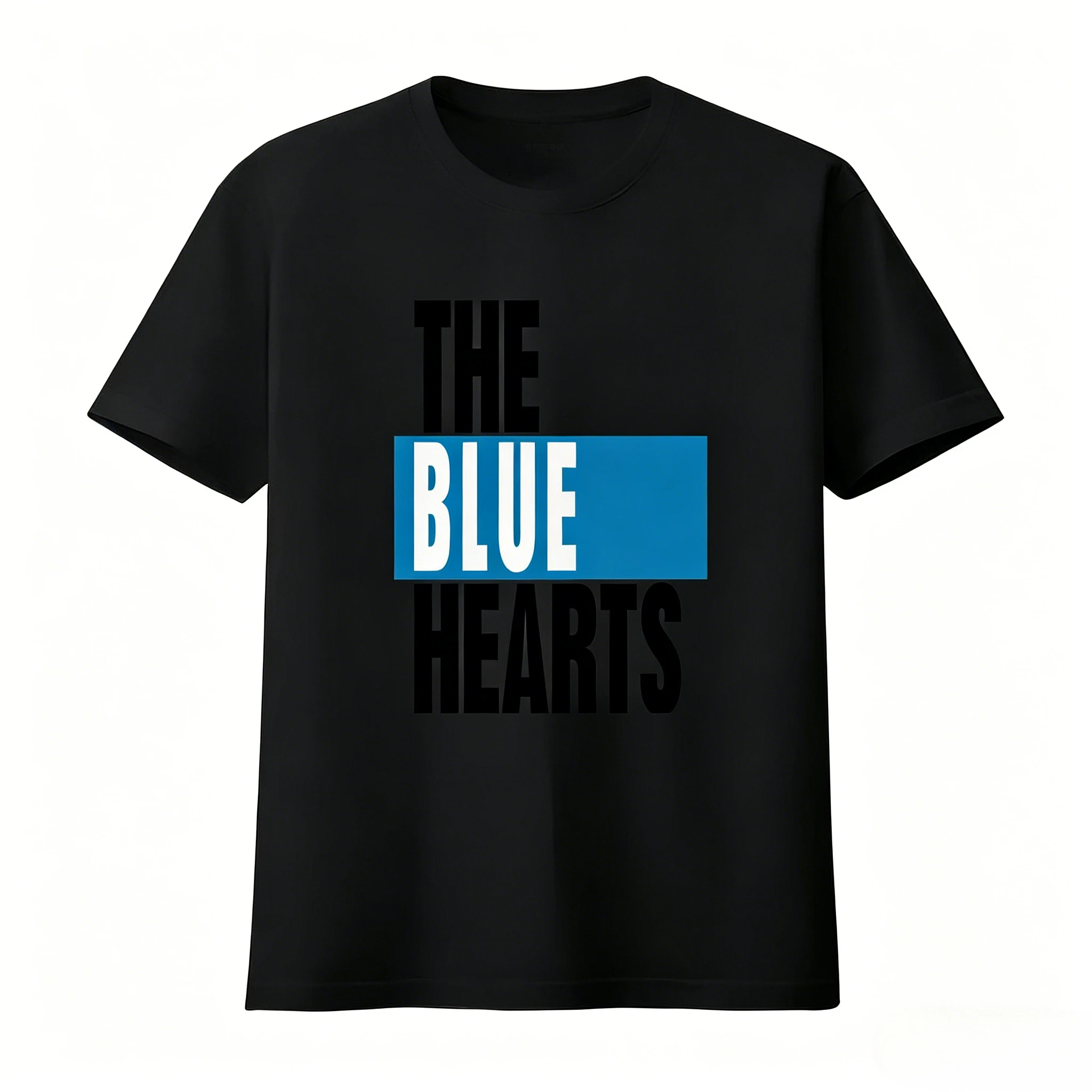 2026 New Retro Punk Letter Graphic T Shirt Men Block Color Text Print Loose Fit Cotton Short Sleeve Rock Streetwear Tee