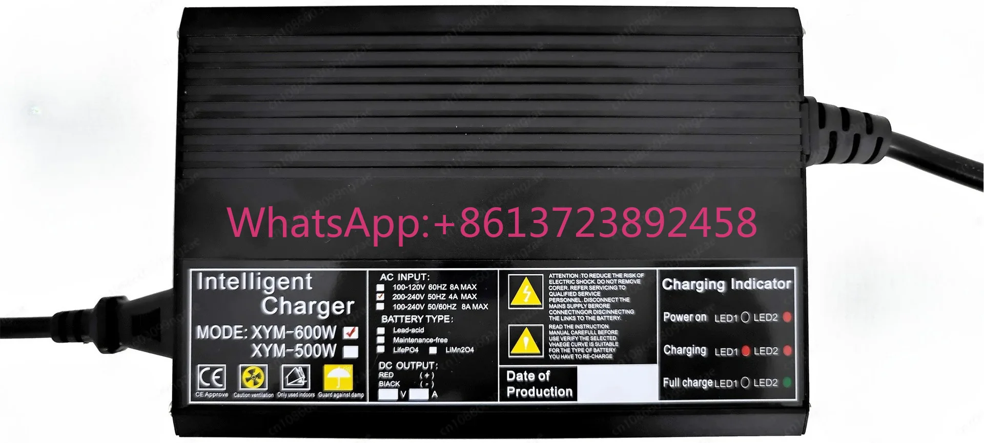 RV / Camper Battery Charger 12V 15A 30A - Smart Charger for Lead Acid & Lithium Batteries