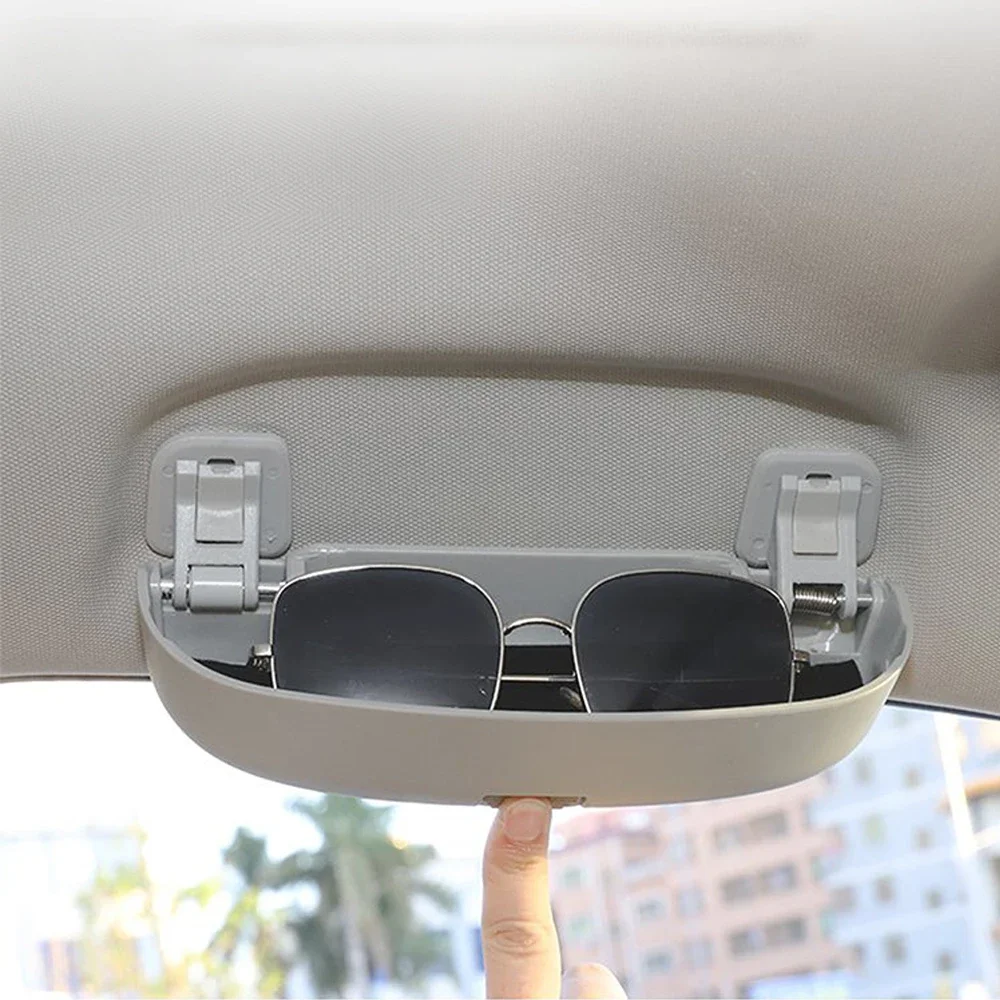 Car-Styling Glasses Box Case for Audi Q3 Q5 Q7 A3 8V 8P S3 A4 B9 B8 A5 A6 C7 C8 C6 A7 A8 2013-2024 Sunglasses Storage Box