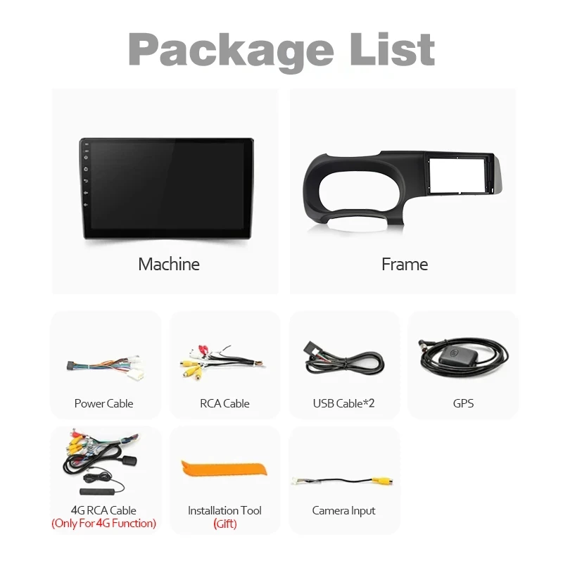 Android Car AutoRadio For Hyundai i10 2019-2021 Carplay 2Din WIFI Wireless Navigatore GPS Head Unit Car Multimedia Stereo Player