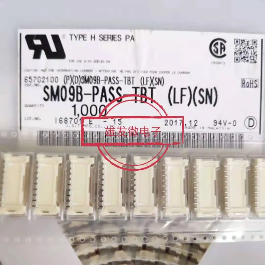 

30pcs original new SM09B-PASS-TBT (LF) (SN) daily pressure connector 9pin2.0mm spacing