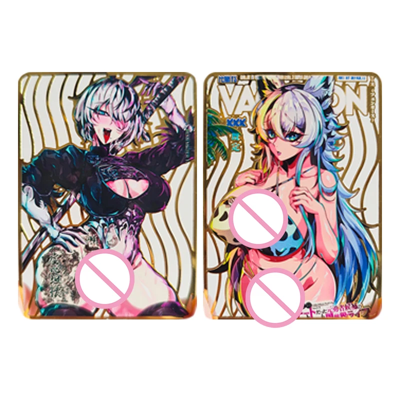 Japanese Anime Goddess Story Character Jessie Frieren  Houshou Marine Collectible Cards Christmas Birthday Gifts Children's Toys