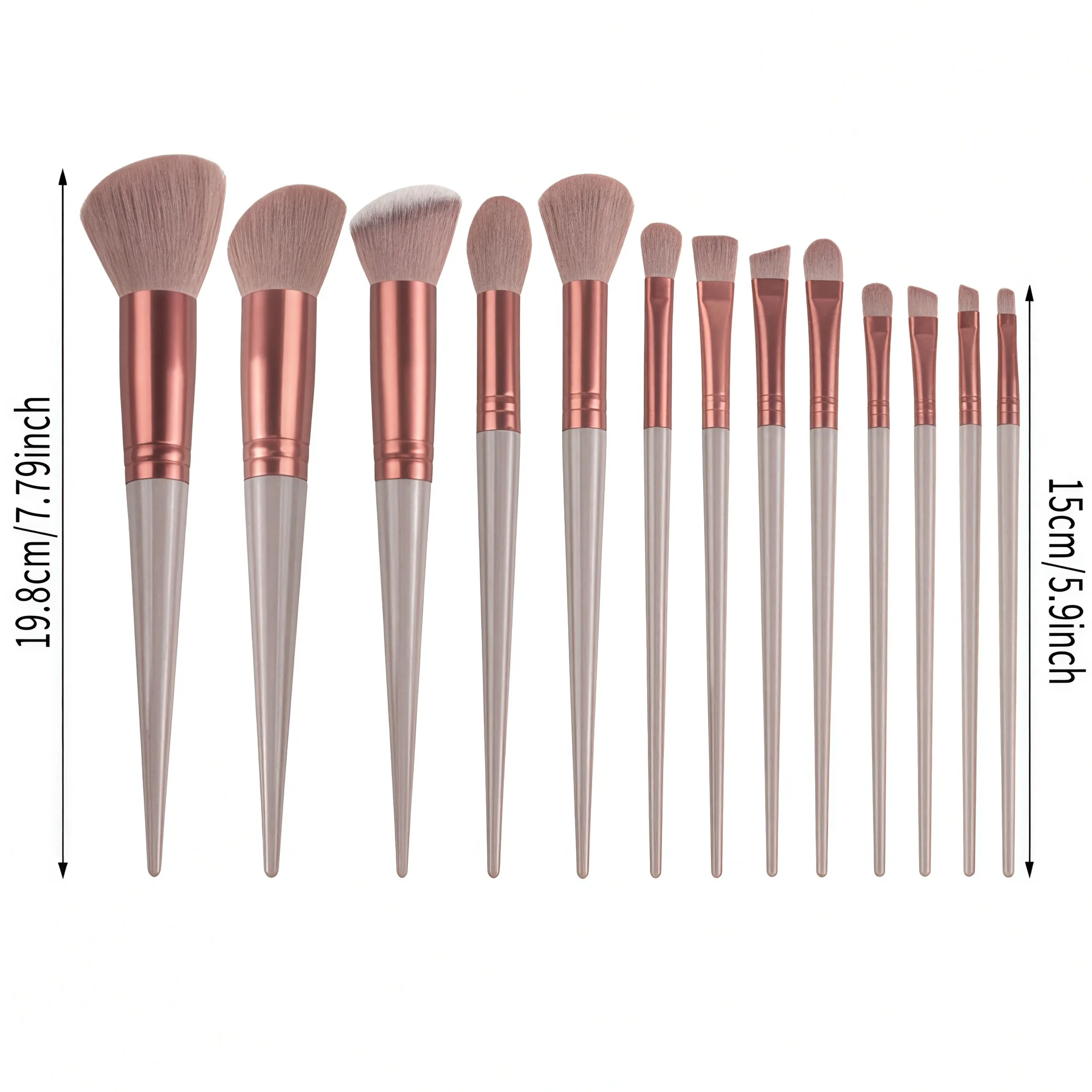 Beginner-Friendly 38PC Makeup Kit - Brushes, Blending Sponge-Storage Bag