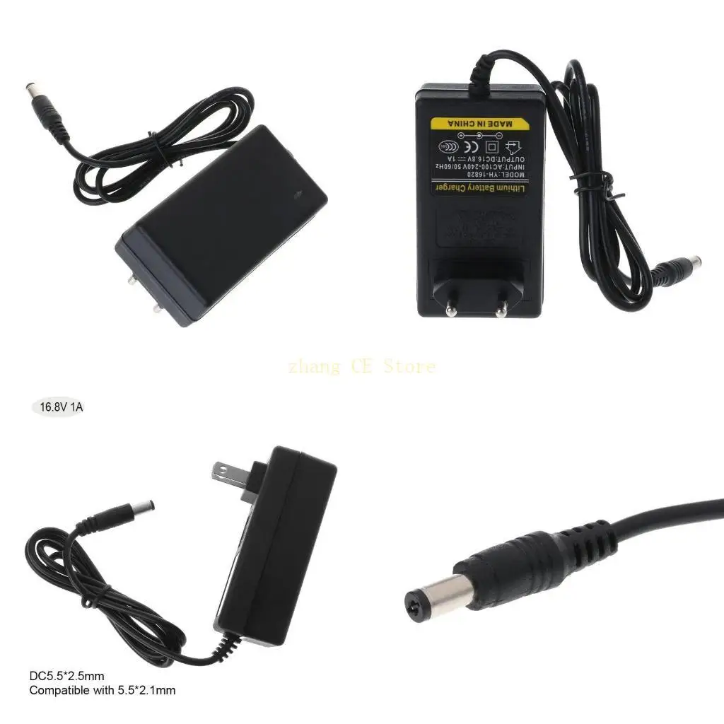 

M5TD EU/US Plug 16.8V 1A AC Power for 16.8V Lithium li-ion Battery Wall 100V-240V 50/60Hz