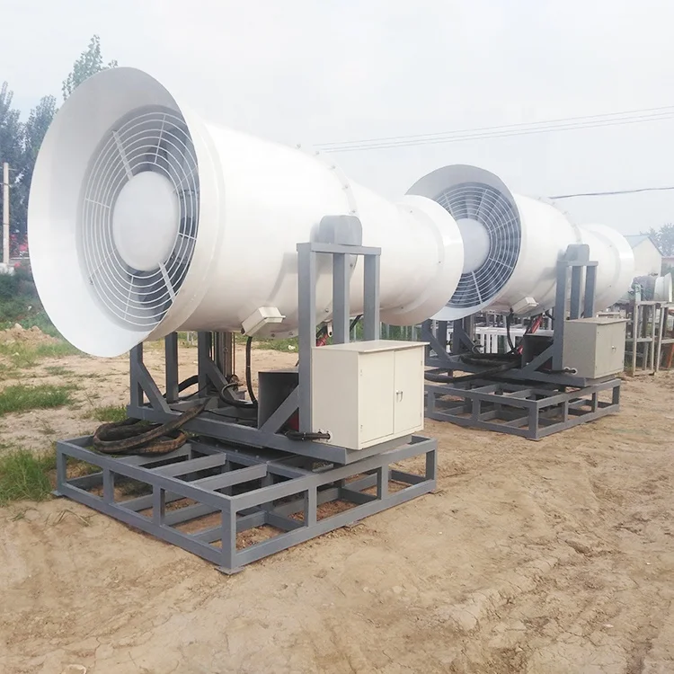 30- 120m Large Range Environmentally Dust Suppression Automatic Water Mist Dust Sprayer Fog Cannon