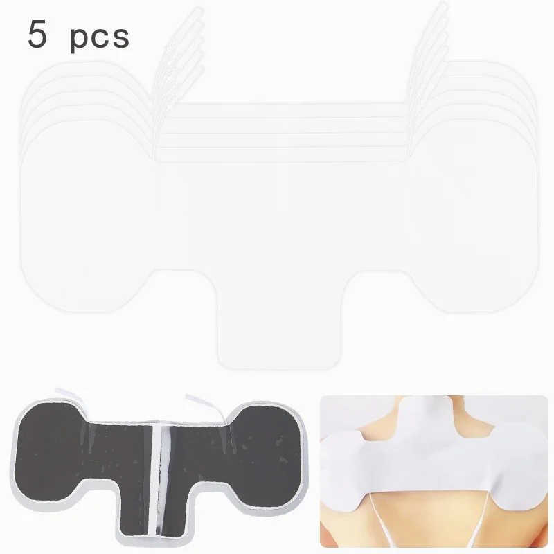 

5 Pcs Neck Back Shoulder TENS EMS Electrode Pads Non-Woven Self-Adhesive Gel Patch for Acupuncture Physiotherapy Massage