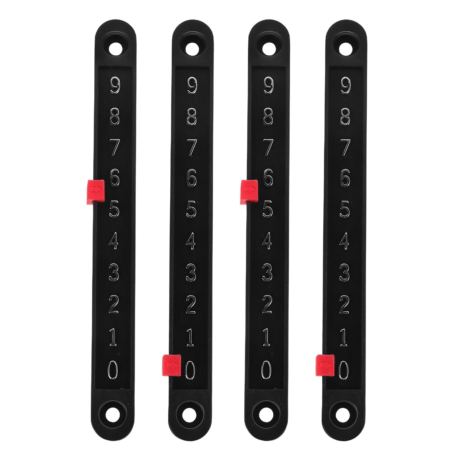 

4pcs Durable Soccer Score Counters Compact Portable Desktop Football Easy Read Manual Scoring For Table Football Air Hockey