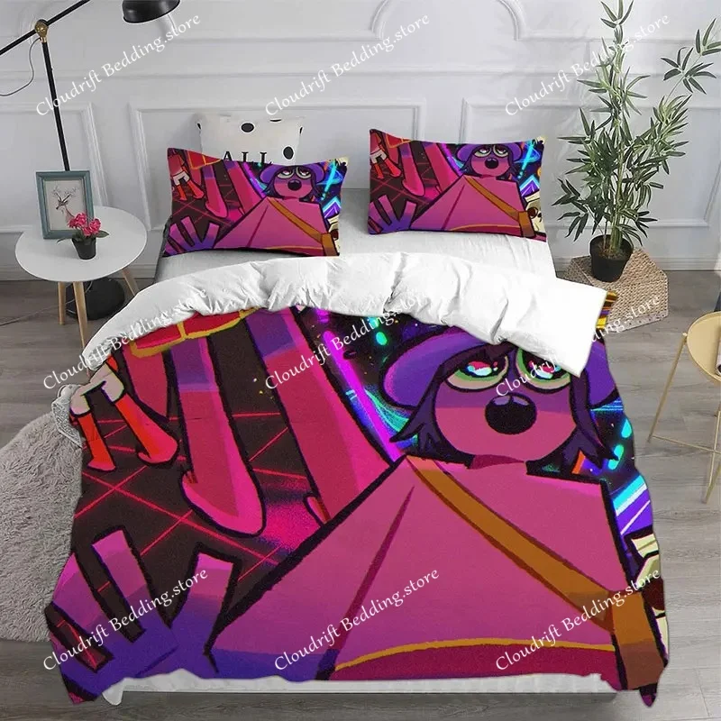 New Cartoon Midnight Gospel Anime Bedding Sets Comforter Quilt Bed Cover Duvet Cover Pillow Case Kids Adult Size