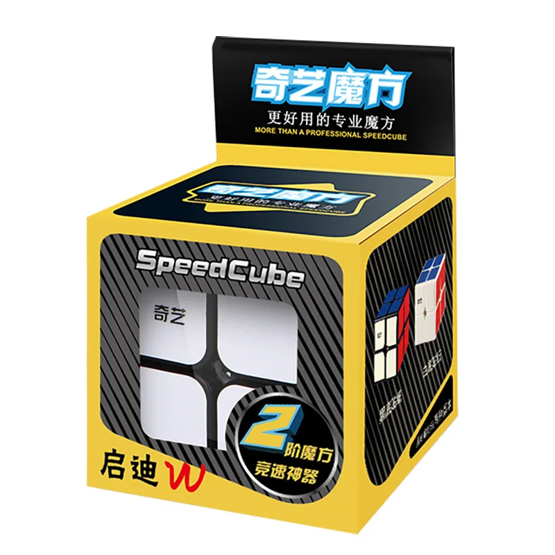 [JudyCube] QIYI Cube 3x3 4x4 5x5 Puzzle Black Stickers Magic Cube Education Learnning Cubo Magico Toys For Children Kids