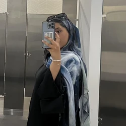 New Prints Hijab Cotton Scarf Breathable Soft Long Fashion Forward Scarves Headscarf Muslim Hijabs Shawl Ramadan