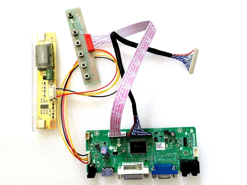 

Yqwsyxl Kit for MT190EN02 VY / MT190EN02 V.Y HDMI + DVI + VGA LCD LED screen Controller Driver Board