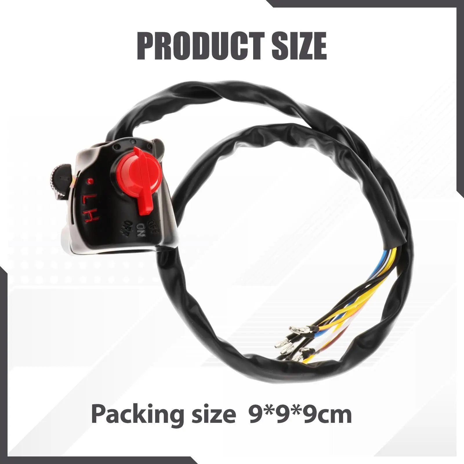 35300-300-672 ملحقات مفتاح الدراجة النارية اليمنى لهوندا CB750K0 #6