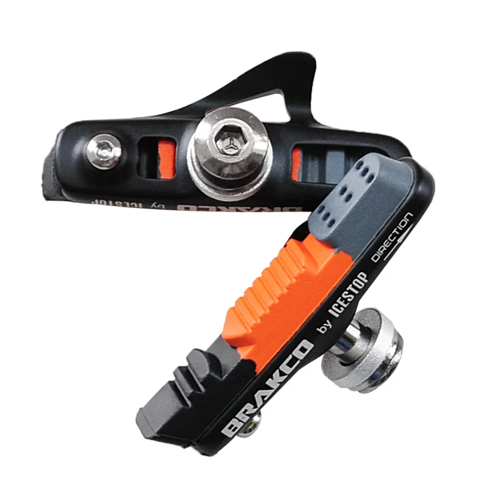 

Moutain Bike Brake All-weather Brake Pads for Road Vehicles, Lightweight C-clamp Brakes, Noiseless Shoes