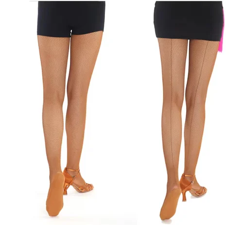 Imagen 2 del producto Medias de red duras sexis para mujer, medias de red profesionales, medias de baile latino, medias para mujer
