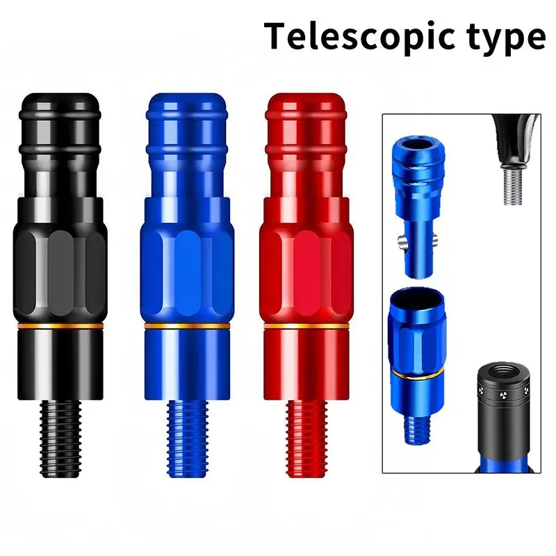 Landing Net Head Adapter 1Pcs Anti Rotation Screw Prevent Fish Running Fish Landing Net Fishing Harpoon Parts