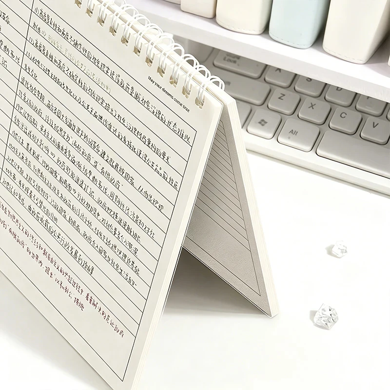 B5 Spiral multifunctional notebook grid/Horizontal lines separate the thick paper roll notepad，Suitable for planners and student