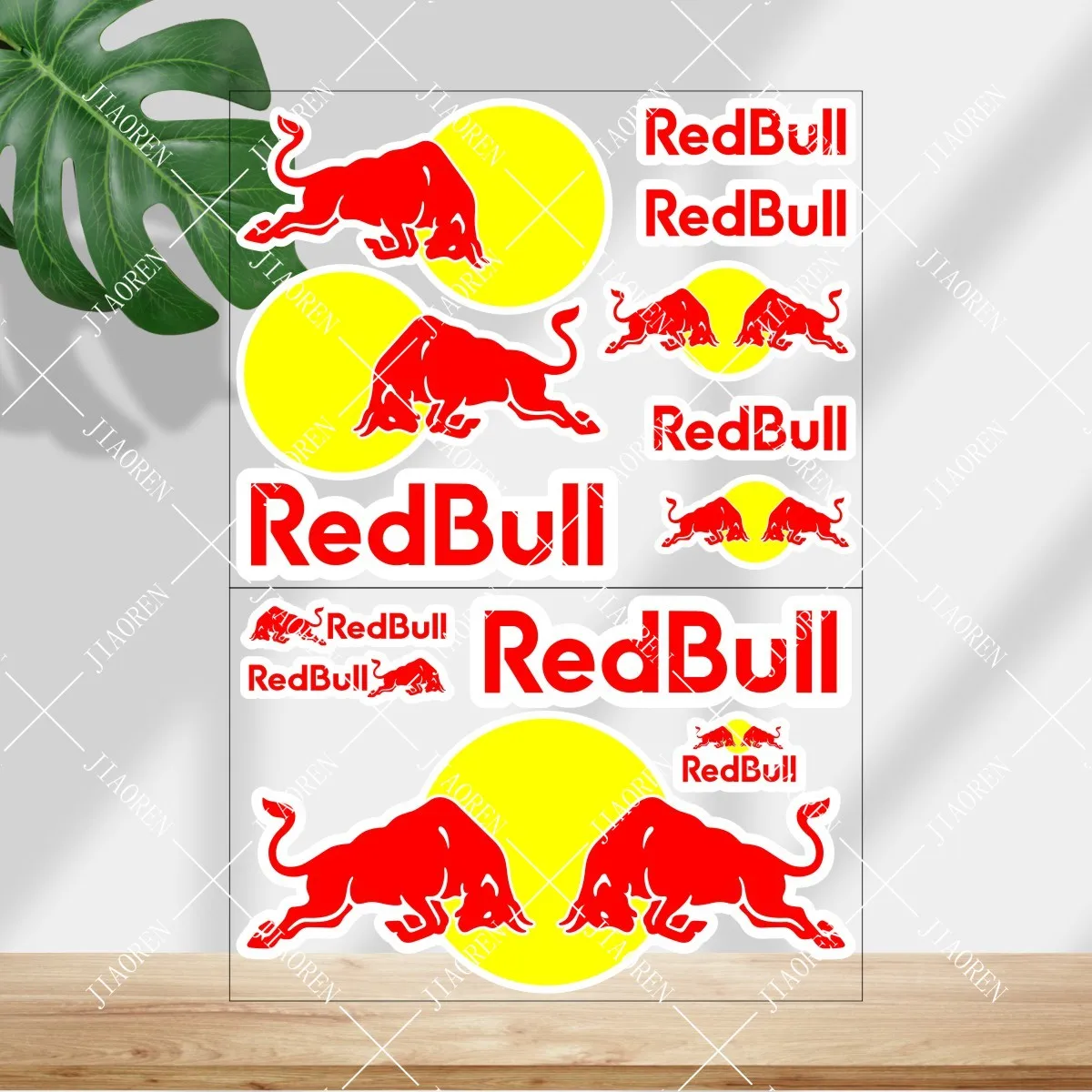 

Хэллоуин красный бык наклейка логотип мотоциклетный бак шлем автомобиль велосипед светоотражающая наклейка комплект # 6