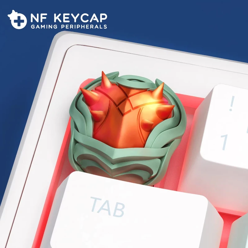LOL Heartsteel Theme Keycap Resin Material 3D Creative Handmade Customized Game Peripherals Keycaps for Mechanical Keyboard Gift